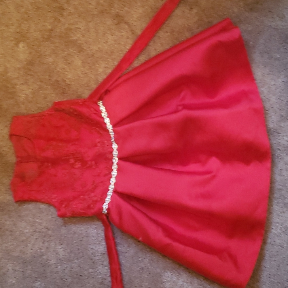 Red Christmas dress